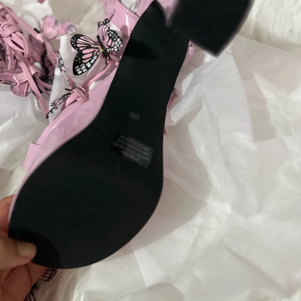 Dolls Kill Sugar Thrillz Pixie Queen Butterfly Platform Heels NWT Size 11